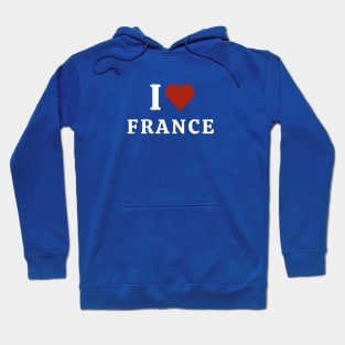 I Love France Hoodie